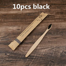 5/10 Stück umweltfreundliche Zahnbürste aus Bambus, wiederverwendbare Zahnbürsten, tragbar, für Erwachsene, aus Holz, weiche Zahnbürste für den Heimreise-Hotelgebrauch