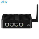 XCY X30A Firewall Router Mini PC Celeron J1900 4x GbE Intel i211 NIC WiFi 4G LTE Pfsense OPNsense Dispositivo Linux