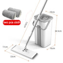 Mop Magic Floor Squeeze Squeeze Mop mit Eimer Flacheimer Drehmopp zum Waschen von Böden Haus Hausreinigung Reiniger einfach 2020neu