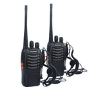 Freies Verschiffen 2pcs/lot baofeng Walkie-Takie BF-888S UHF 400-470MHz Schinken-Amateurfunk baofeng 888s VOX-Radio mit Hörer