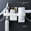 Hände frei Haartrockner Halter Aufbewahrungsbox Lockenstab Regal für Badezimmer Organizer Lagerregal Badezimmer Zubehör Set Home