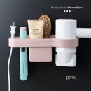 Hände frei Haartrockner Halter Aufbewahrungsbox Lockenstab Regal für Badezimmer Organizer Lagerregal Badezimmer Zubehör Set Home