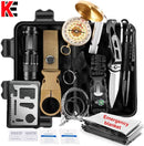 Kit de supervivencia al aire libre Set Camping Travel multifunción Primeros auxilios SOS EDC Suministros de emergencia Tactical for Wilderness tool garget