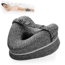 Orthopädisches Kissen zum Schlafen Memory Foam Beinpositionierkissen Kniestützkissen zwischen den Beinen bei Hüftschmerzen Ischias