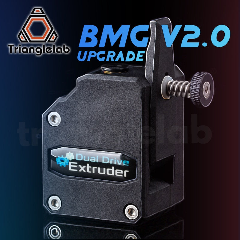 Trianglelab, nueva extrusora BMG V2.0, extrusora Bowden clonada Btech, extrusora de doble accionamiento para impresora 3d Ender3 CR10 TEVO MK8