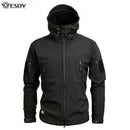 Shark Soft Shell Militärische Taktische Jacke Männer Wasserdichte Warme Windjacke US Army Kleidung Winter Große Größe Männer Camouflage Jacke