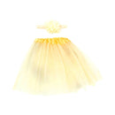 Neugeborene Fotografie Requisiten Baby Mädchen Prinzessin Tutu Rock Stirnband Neugeborenes Mädchen Foto Grün Pettiskirt Fotografia Zubehör