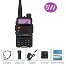 Baofeng UV-5R 8W Walkie Talkie portátil CB Ham Radio Amateur 10KM UHF VHF escáner Radio FM transceptor UV5R UV 5R para caza