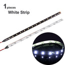 Auto LED Streifen Styling Dekoratives Umgebungslicht 30CM 15 SMD Lampe Wasserdichte LED Flexibles Atmosphärenlicht Weiß Rot Gelb Bule