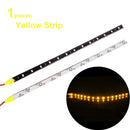 Auto LED Streifen Styling Dekoratives Umgebungslicht 30CM 15 SMD Lampe Wasserdichte LED Flexibles Atmosphärenlicht Weiß Rot Gelb Bule
