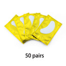 50/100Wimpernverlängerungspflaster Gepfropfter Wimpernverlängerungspapierfleck unter dem Augenpolster ohne feuchtigkeitsspendendes Augenpapierpflaster