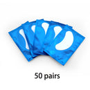 50/100Wimpernverlängerungspflaster Gepfropfter Wimpernverlängerungspapierfleck unter dem Augenpolster ohne feuchtigkeitsspendendes Augenpapierpflaster