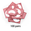 50/100Wimpernverlängerungspflaster Gepfropfter Wimpernverlängerungspapierfleck unter dem Augenpolster ohne feuchtigkeitsspendendes Augenpapierpflaster