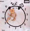 Neugeborenes Baby Meilenstein Decken Fotografie Decke Blumendruck Weiche Decke DIY Säuglingsfotografie Requisiten