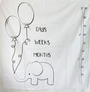 Neugeborenes Baby Meilenstein Decken Fotografie Decke Blumendruck Weiche Decke DIY Säuglingsfotografie Requisiten