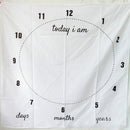 Neugeborenes Baby Meilenstein Decken Fotografie Decke Blumendruck Weiche Decke DIY Säuglingsfotografie Requisiten