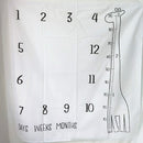 Neugeborenes Baby Meilenstein Decken Fotografie Decke Blumendruck Weiche Decke DIY Säuglingsfotografie Requisiten