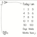 Neugeborenes Baby Meilenstein Decken Fotografie Decke Blumendruck Weiche Decke DIY Säuglingsfotografie Requisiten