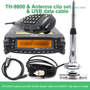 2005A TYT TH-9800 Plus Walkie Talkie 50 W Automobilradiostation Quad Band 29/50/144/430 MHz Dual Display Scrambler TH9800