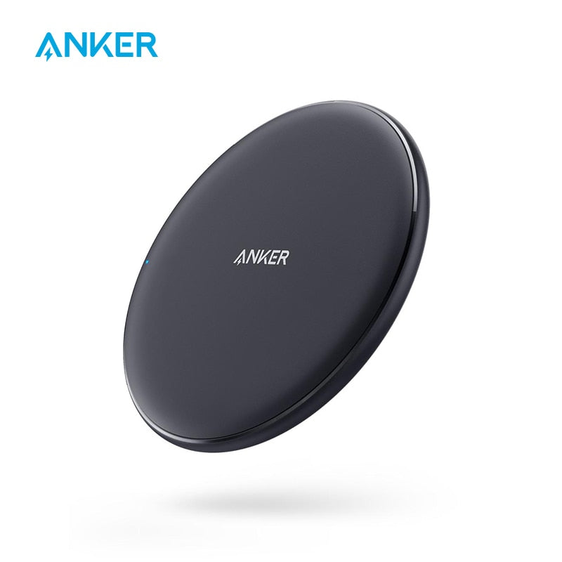Anker Wireless Charger, PowerWave Pad Qi-zertifiziert 10W Max für iPhone SE (2020), 11er Serie, AirPods, (kein Netzteil)