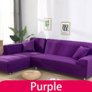 Solid Color Elastic Sofa Cover Cotton All-inclusive Stretch Sofa Cover for Living Room funda sofa