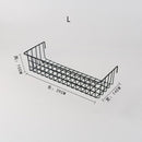 Home Wall Decoration Ins Iron Grid Decor Frame Hanging Rack Wall Display Art Storage Box Basket Mesh Shelf Rack Holder Organizer