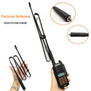 CS Taktische Antenne für wasserdichtes Walkie Talkie Baofeng UV-9R Plus Antenne VHF UHF 144/430 MHz UV-9R SMA-Buchse Faltbare Antenne