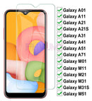 9H gehärtetes Glas für Samsung Galaxy A01 A11 A21 A31 A41 A51 A71 Displayschutzfolie Glas M01 M11 M21 M31 M51 Schutzfolie