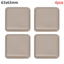 4 Stück Möbelbeingleiter-Pads Anti-Abrieb-Bodenmatte Easy Move Heavy Table Sofa Slider Pad Floor Protector Chair Fittings