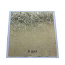 100 Stück Art Craft Design Papier Vergoldung Imitation Goldsplitter Kupferfolie Papiere DIY Craft Decor Blatt Blätter Blätter 14x14cm