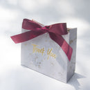 Neue kreative Mini grauer Marmor Geschenktüte Box für Party Babyparty Papier Pralinenschachteln Paket/Hochzeitsbevorzugungen Süßigkeitsschachteln