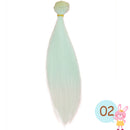 Cataleya Doll Bjd DIY High Temperature Fiber 1 Pcs 15cm * 100cm And 25*100cm Wig Gradually Color Hair Weaving