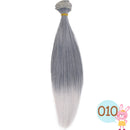 Cataleya Doll Bjd DIY High Temperature Fiber 1 Pcs 15cm * 100cm And 25*100cm Wig Gradually Color Hair Weaving