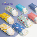 Sunveno Baby Wickeltasche Organizer Wiederverwendbare Wasserdichte Mode Drucke Nass/Trocken Stofftasche Mama Aufbewahrungstasche Reisewindeltasche