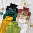 Rollkragenpullover Frauen 2020 Herbst Winter Pullover Strickpullover Langarm Frau Pullover Tops Weicher Pullover Pull Femme