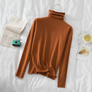 Rollkragenpullover Frauen 2020 Herbst Winter Pullover Strickpullover Langarm Frau Pullover Tops Weicher Pullover Pull Femme