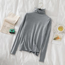 Rollkragenpullover Frauen 2020 Herbst Winter Pullover Strickpullover Langarm Frau Pullover Tops Weicher Pullover Pull Femme