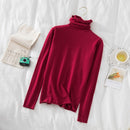 Rollkragenpullover Frauen 2020 Herbst Winter Pullover Strickpullover Langarm Frau Pullover Tops Weicher Pullover Pull Femme