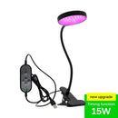 Full Spectrum Phytolamps DC5V USB LED Grow Light mit Timer 15W 30W 45W 60W Desktop Clip Phyto Lamps for Plants Flowers Grow Box