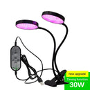 Full Spectrum Phytolamps DC5V USB LED Grow Light mit Timer 15W 30W 45W 60W Desktop Clip Phyto Lamps for Plants Flowers Grow Box