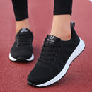 2020 Turnschuhe Frauen Schuhe Wohnungen Lässige Damen Schuhe Frau Lace-Up Mesh Leicht Atmungsaktiv Weibliche zapatillas de deporte para mujer