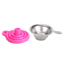 Neue Metall-UV-Harz-Filterschale + Silikon SLA 3D-Drucker UV-Harz-Trichter 3D-Druckerteile