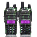 2Pcs Baofeng UV-82 5W tragbares UV82 UV-5R Walkie Talkie Dual Band 2 PTT VHF UHF UV 82 Amateurfunk-Transceiver