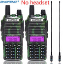 2Pcs Baofeng UV-82 5W tragbares UV82 UV-5R Walkie Talkie Dual Band 2 PTT VHF UHF UV 82 Amateurfunk-Transceiver