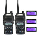 2 teile/los BaoFeng echte 8 Watt UV-82 High Power Zweiwegradio Tragbares Radio Dual Band VHF/UHF 10 km lange reichweite Walkie Talkie UV82