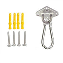 Edelstahl-Aufhängungshalterung Hängemattenhalterung Deckenhaken Anker Aufhänger für Gym Training Aerial Yoga Sex Swing Hanging Kit