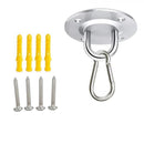 Edelstahl-Aufhängungshalterung Hängemattenhalterung Deckenhaken Anker Aufhänger für Gym Training Aerial Yoga Sex Swing Hanging Kit