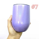 rainbow Egg Beer Cup 9oz Wine Cup Stainless Steel Vacuum Coffee Tumbler Mug Termos Tumbler Thermos