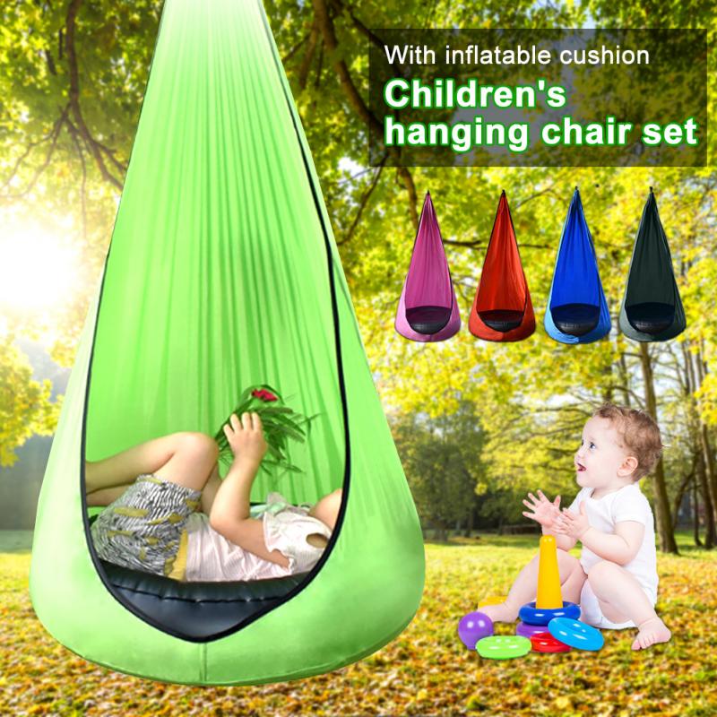 Kid Hammock Garden Furniture Pod Swings Chair Indoor Outdoor Hanging Seat Child  Swing Seat Patio Portable 200Kg