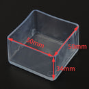 Nagelneue Stuhlbeinkappen aus Gummi, rutschfest, quadratisch, Tischfuß, Staubschutz, Socken, Bodenschutzpolster, Rohrstopfen, Möbelfüße